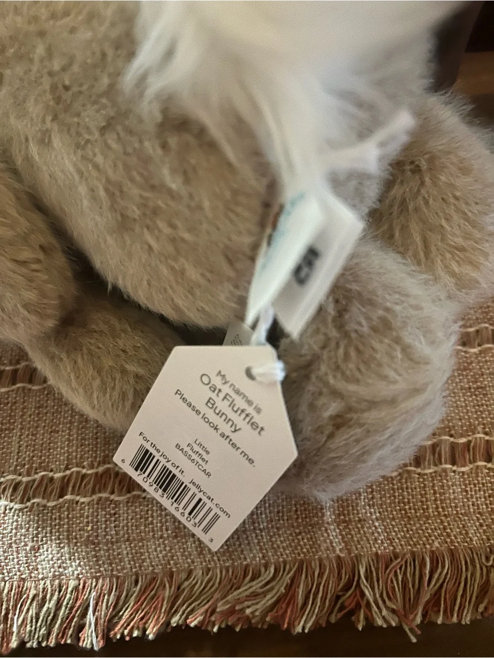 Jellycat soft bunny